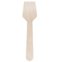 Lingurite de Unica Folosinta pentru Inghetata, Biodegradabile, Lemn, 96 mm, 100 Buc