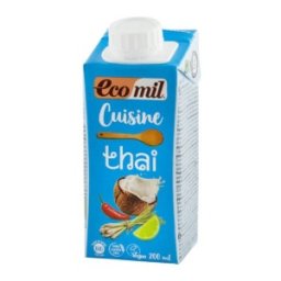 Crema Vegetala pentru Gatit Thai Bio Ecomil 200 ml