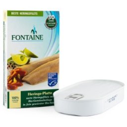 Platou de Hering cu Adaos de Legume, Fontaine, 200 g