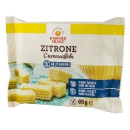 Napolitane cu Crema de Lamaie, 65 g Hammer Muhle