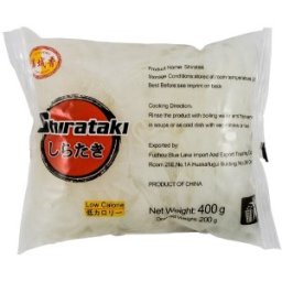 Taitei Lati Fini din Faina de Konjac, 400 g, Shirataki
