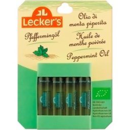 Ulei de Menta Bio, 4x2 ml Lecker’s