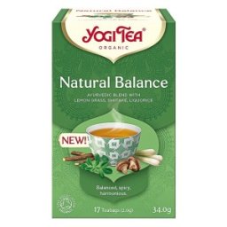 Ceai Bio Natural Balance, Yogi Tea, 34 g