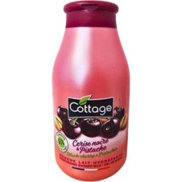 Lapte de Dus Cottage Cirese Negre si Fistic, 250 ml