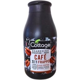 Gel de Dus si Sampon de Par Cottage Cafe Frappe, Barbati, 250 ml