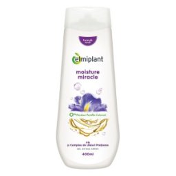 Gel de Dus Crema Elmiplant Moisture Miracle, cu Iris si Uleiuri Pretioase, 400 ml