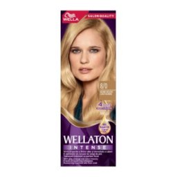 Vopsea de Par Permanenta Wella Wellaton, 8/0 Light Blonde, Blond Deschis, 110 ml