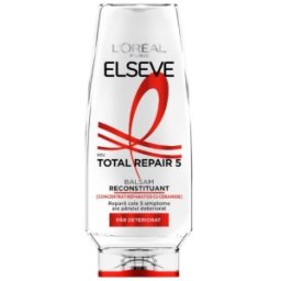 Set 2 x Balsam L'Oreal Paris Elseve Total Repair 5, pentru Par Deteriorat, 200 ml