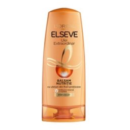 Set 2 x Balsam L'Oreal Paris Elseve Ulei Extraordinar, pentru Par Uscat, 200 ml