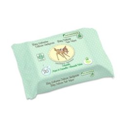 Set 2 x 20 Servetele Umede Delicate Bambi Disney, Naturaverde Bio