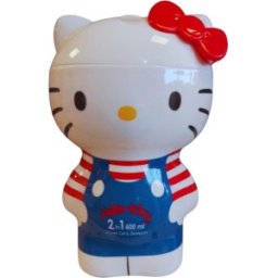 Gel de Dus si Sampon Figurina 2D Hello Kitty, 400 ml