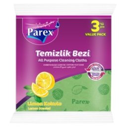 Lavete Microfibra Multifunctionale Parex, cu Lamaie, 3 Bucati