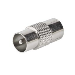 Adaptor Coaxial IEC Coaxial Tata - IEC Coaxial Mama, Metal, Nedis