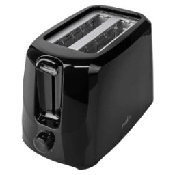 Prajitor de Paine cu 2 Compartimente, 700 W, 6 Niveluri de Rumenire, Negru, Nedis