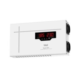 Stabilizator Automat de Tensiune cu Releu 1000VA / 600W, Well