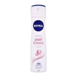 Set 3 x Deodorant Antiperspirant Spray Nivea Pearl Beauty Quick Dry, pentru Femei, 150 ml