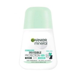 Set 3 x Deodorant Roll-on Garnier Mineral Invisible Black White Colors Fresh Aloe, 50 ml