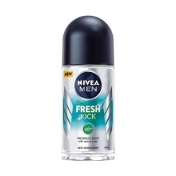 Set 3 x Deodorant Roll-on Nivea Men Fresh Kick, 50 ml
