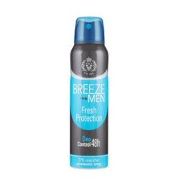 Set 2 x Deodorant Spray Fresh Protection pentru Barbati, Breeze, 150 ml