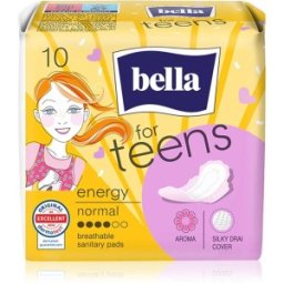 Set 4 x 10 Absorbante Teens Normal Energy