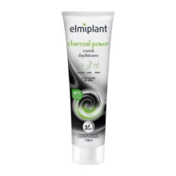 Set 3 x Crema Depilatoare Elmiplant Charcoal Power pentru Corp, 150 ml