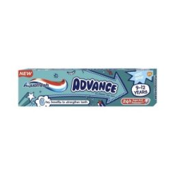 Set 5 x Pasta de Dinti Aquafresh Copii Advance 9-12 Ani, 75 ml