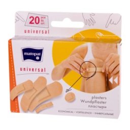 Set 5 x 20 Plasturi Universal Bella