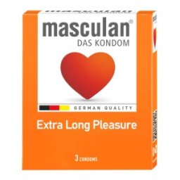 Set 3 x 3 Prezervative Masculan Extralong Pleasure
