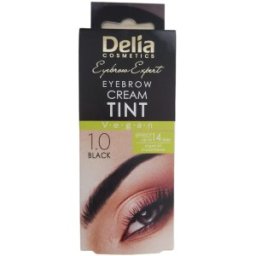 Set 4 x Vopsea de Sprancene Delia Ulei Argan Black 1, 15 ml