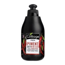 Set 2 x Gel de Dus si Sampon de Par Cottage Wooded Pepper, Barbati, 250 ml