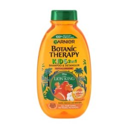 Set 3 x Sampon 2in1 pentru Copii Garnier Botanic Therapy Kids Disney Lion King, cu Ulei Organic de Caise, 250 ml