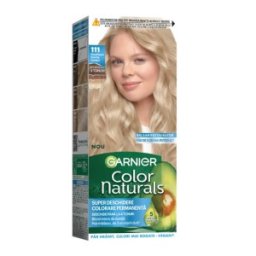 Set 3 x Vopsea de Par Permanenta cu Amoniac Garnier Color Naturals 111 Blond Super Deschis Cenusiu, 110 ml