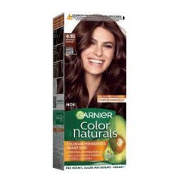 Set 3 x Vopsea de Par Permanenta cu Amoniac Garnier Color Naturals 4.15 Ciocolata Amaruie, 110 ml