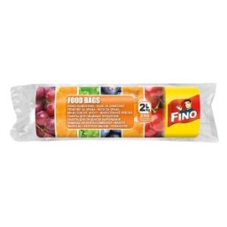 Set 5 x 250 Pungi Alimentare Fino, 2 l, 28 x 24 cm