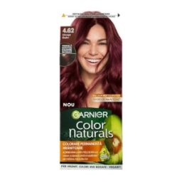 Set 3 x Vopsea de Par Permanenta cu Amoniac Garnier Color Naturals 4.62 Sweet Cherry, 110 ml