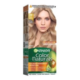 Set 3 x Vopsea de Par Permanenta cu Amoniac Garnier Color Naturals 9N Blond foarte Deschis Natural, 110 ml