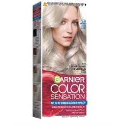 Set 3 x Vopsea de Par Permanenta cu Amoniac Garnier Color Sensation S11 Ultra Smoky Blond, 110 ml
