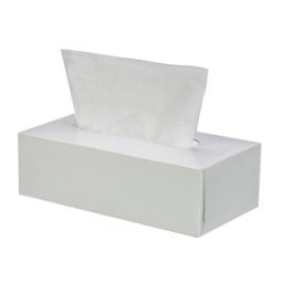 Set 4 x Servetele Biodegradabile, Compostabile de Hartie, Cutie, 2 Straturi, Albe, 150 buc