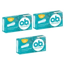 Set 2 x Tampoane OB Procomfort Normal, 16 Bucati / Cutie, 3 Cutii