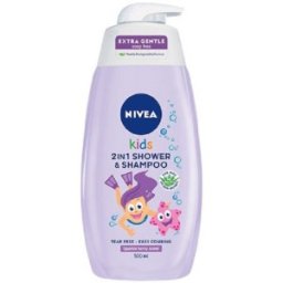 Set 2 x Sampon de Par & Gel de Dus Berry Fete Nivea Baby, 500 ml