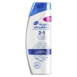 Set 4 x Sampon Anti-matreata Head & Shoulders Classic Clean 2-in-1 pentru Par Normal, 200 ml