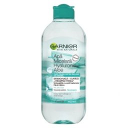 Set 2 x Apa Micelara Garnier Skin Naturals Aloe, Imbogatita cu Acid Hialuronic, 400 ml