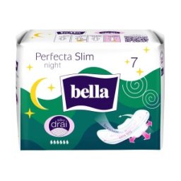 Set 5 x 7 Absorbante Bella Perfecta Slim Night Silky Drai