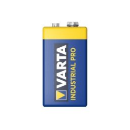 Set 3 x Baterie Alcalina Industriala Varta Industrial Pro, 9 V, 6LR61