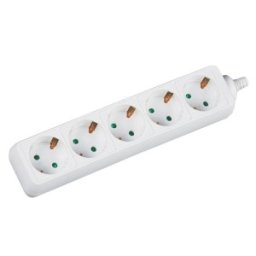 Set 2 x Prelungitor Electric 5 Prize, Sectiune Cablu 3 x 1.5mm2, Lungime 3 m, Well