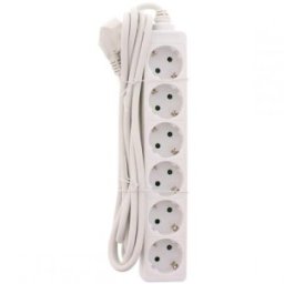 Set 2 x Prelungitor Electric 6 Prize, Sectiune Cablu 3 x 1.5mm2, Lungime 3 m, 3500W, Well