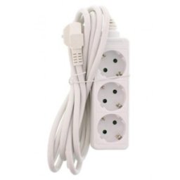 Set 2 x Prelungitor Electric cu 3 Prize, Sectiune Cablu 3 x 1.5 mm2, Lungime 3 m, Well