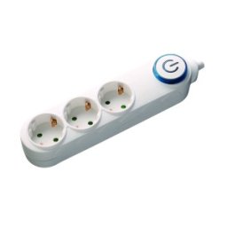 Set 2 x Prelungitor Electric cu Intrerupator, 3 Prize, Sectiune Cablu 3 x 1.5mm2, Lungime 5 m, 3680W, Well