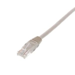 Set 2 x Cablu UTP Well, cat 6, Patch Cord, 5m, Gri