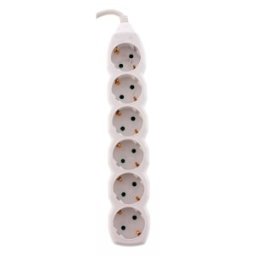 Set 2 x Prelungitor Electric 6 Prize, Sectiune Cablu 3 x 1.5mm2, Lungime 5 m, Well